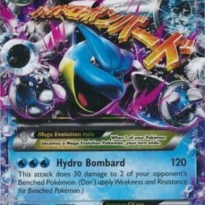 XY Base Set 30/146 M Blastoise EX (Half Art Mega)