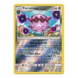SM Lost Thunder 124/214 Forretress (Reverse Holo)