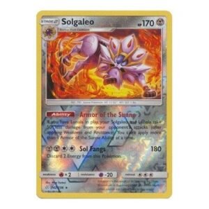 SM Cosmic Eclipse 142/236 Solgaleo (Reverse Holo)