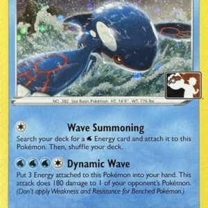 Crown Zenith 036/159 Kyogre (Prize Pack League Promo Cosmo Holo)