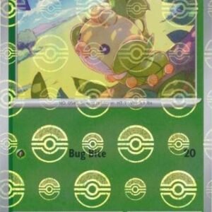SV White Flare 001/086 Sewaddle (POKE BALL Reverse Holo)
