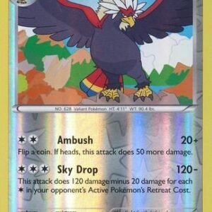 XY Steam Siege 93/114 Braviary (Reverse Holo)