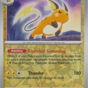 SV Paldean Fates 019/091 Raichu (Reverse Holo)