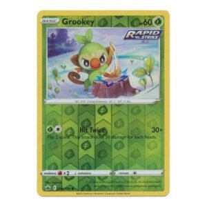 Chilling Reign 016/198 Grookey (Reverse Holo)