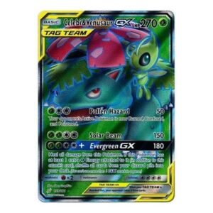 SM Team Up 159/181 Venusaur & Celebi GX (Tag Team Full Art)
