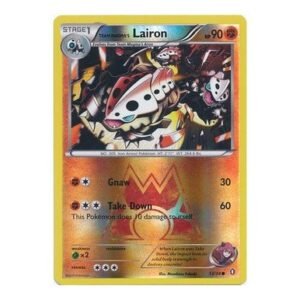 XY Double Crisis 13/34 Team Magma's Lairon (Reverse Holo)