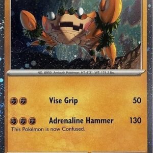 Scarlet & Violet (Base Set) 122/198 Klawf (Cosmo Holo)