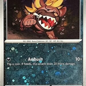 SV Paldean Fates 062/091 Maschiff (Cosmo Holo Reverse Holo)