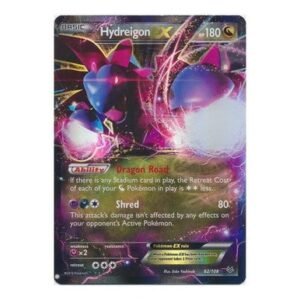 XY Roaring Skies 62/108 Hydreigon EX (Half Art)