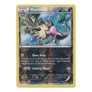 XY Fates Collide 58/124 Mandibuzz (Reverse Holo)
