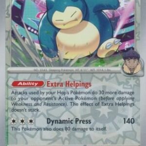 SV Journey Together 117/159 Hop's Snorlax (Reverse Holo)