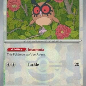 SV Prismatic Evolutions 077/131 Hoothoot (POKE BALL Pattern Holo)