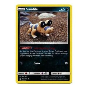 SM Unbroken Bonds 113/214 Sandile (Reverse Holo)