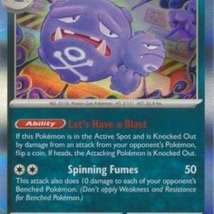 Scarlet & Violet 151 110/165 Weezing (Holo)