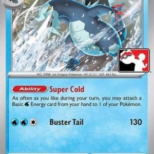 SV Paldea Evolved 060/193 Baxcalibur (Prize Pack League Promo Non-Holo)