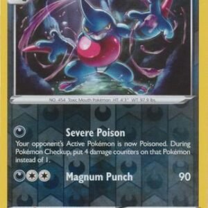 Fusion Strike 166/264 Toxicroak (Reverse Holo)