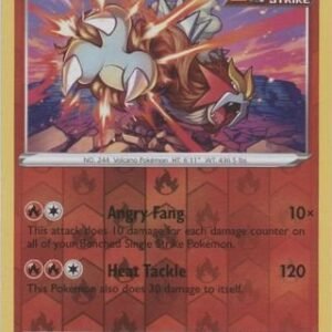 Evolving Skies 019/203 Entei (Reverse Holo)