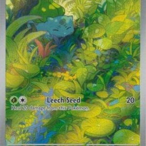 Scarlet & Violet 151 166/165 Bulbasaur (Illustration Rare)