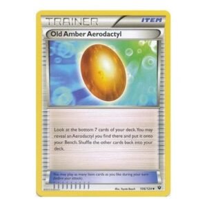XY Fates Collide 106/124 Old Amber Aerodactyl