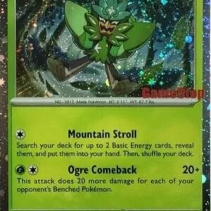 SV Twilight Masquerade 024/167 Teal Mask Ogerpon (Cosmo Holo GameStop Stamp)