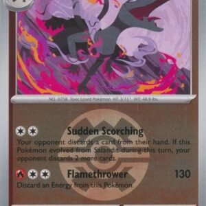 ME Ascended Heroes 035/217 Salazzle (Reverse Holo BALL SYMBOL)