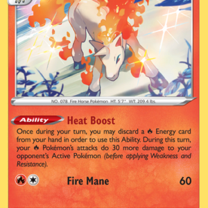 SWSH Silver Tempest 022/195 Rapidash (Holo)