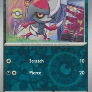 Scarlet & Violet (Base Set) 132/198 Pawniard (Reverse Holo)