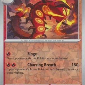 SV Temporal Forces 037/162 Centiskorch (Reverse Holo)