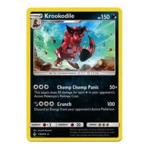 SM Unbroken Bonds 116/214 Krookodile (Reverse Holo)