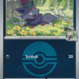 ME Ascended Heroes 136/217 N's Zorua (Reverse Holo BALL SYMBOL)