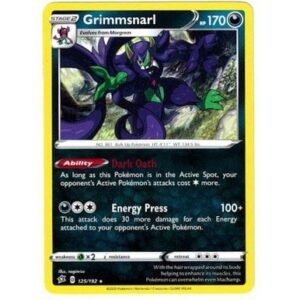Rebel Clash 125/192 Grimmsnarl (Non-Holo)