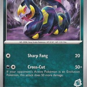 SV Paldea Evolved 137/193 Seviper (Darkrai Symbol)