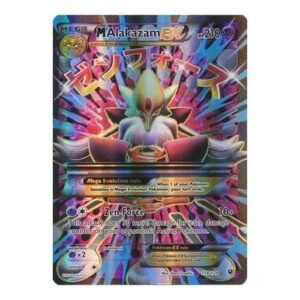 XY Fates Collide 118/124 M Alakazam EX (Full Art Mega)