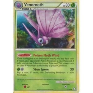 HS Triumphant 11/102 Venomoth (Cosmo Holo)