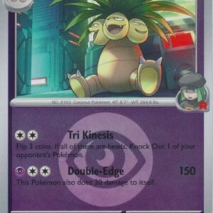 ME Ascended Heroes 078/217 Team Rocket's exeggutor (Reverse Holo ENERGY SYMBOL)