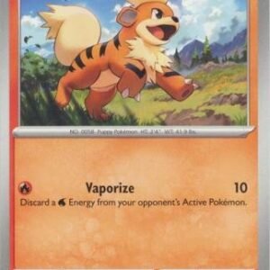 Scarlet & Violet 151 058/165 Growlithe