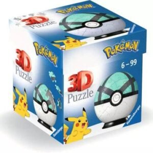 Pokemon Net Ball 3D Jigsaw Puzzle (54 piece)