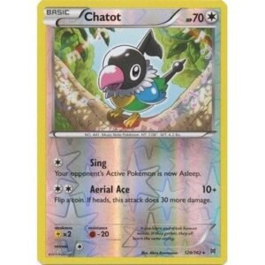 XY Break Through 128/162 Chatot (Reverse Holo)