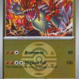 ME Ascended Heroes 108/217 Groudon (Reverse Holo BALL SYMBOL)