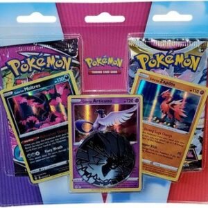 Sword & Shield - 2 Pack Blister Zapdos, Moltres, & Articuno