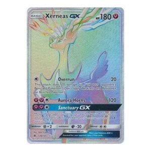SM Forbidden Light 139/131 Xerneas GX (Rainbow Rare)