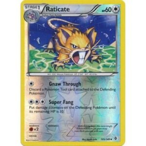 Boundaries Crossed 105/149 Raticate (Reverse Holo)