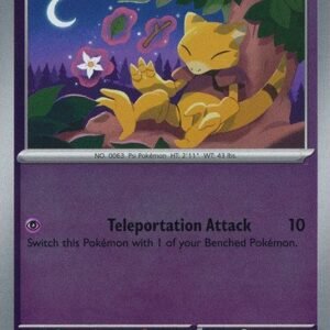 Mega Evolution 054/132 Abra (Reverse Holo)
