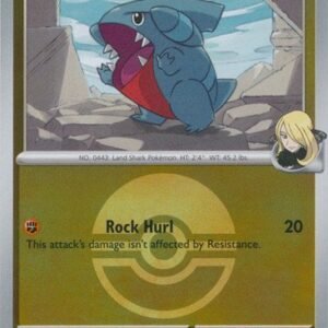 ME Ascended Heroes 109/217 Cynthia's Gible (Reverse Holo BALL SYMBOL)