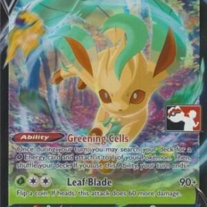 Evolving Skies 007/203 Leafeon V (Prize Pack League Promo)