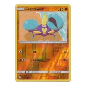 SM Cosmic Eclipse 121/236 Crabrawler (Reverse Holo)