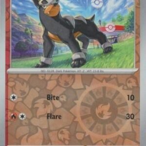 Scarlet & Violet (Base Set) 033/198 Houndour (Reverse Holo)