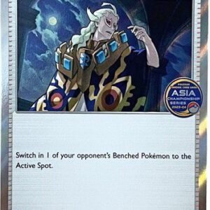 SV Paldea Evolved 172/193 Boss’s Orders [Ghetsis] (Asia Championship 23-24 Stamp)
