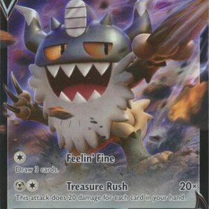 SWSH Lost Origin 129/196 Galarian Perrserker V (Half Art)