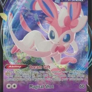 Evolving Skies 074/203 Sylveon V (Half Art)